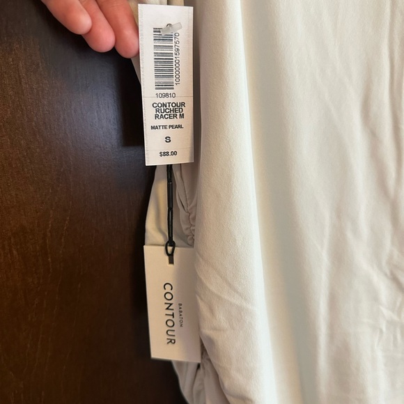 Aritzia Babaton Contour Ruched Racer Mini Dress. NWT - Picture 5 of 5